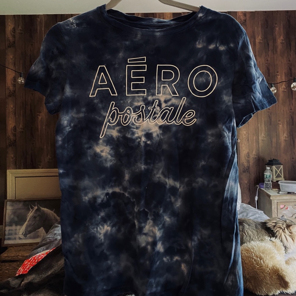 Blue Tye Dye Aeropostale Tee